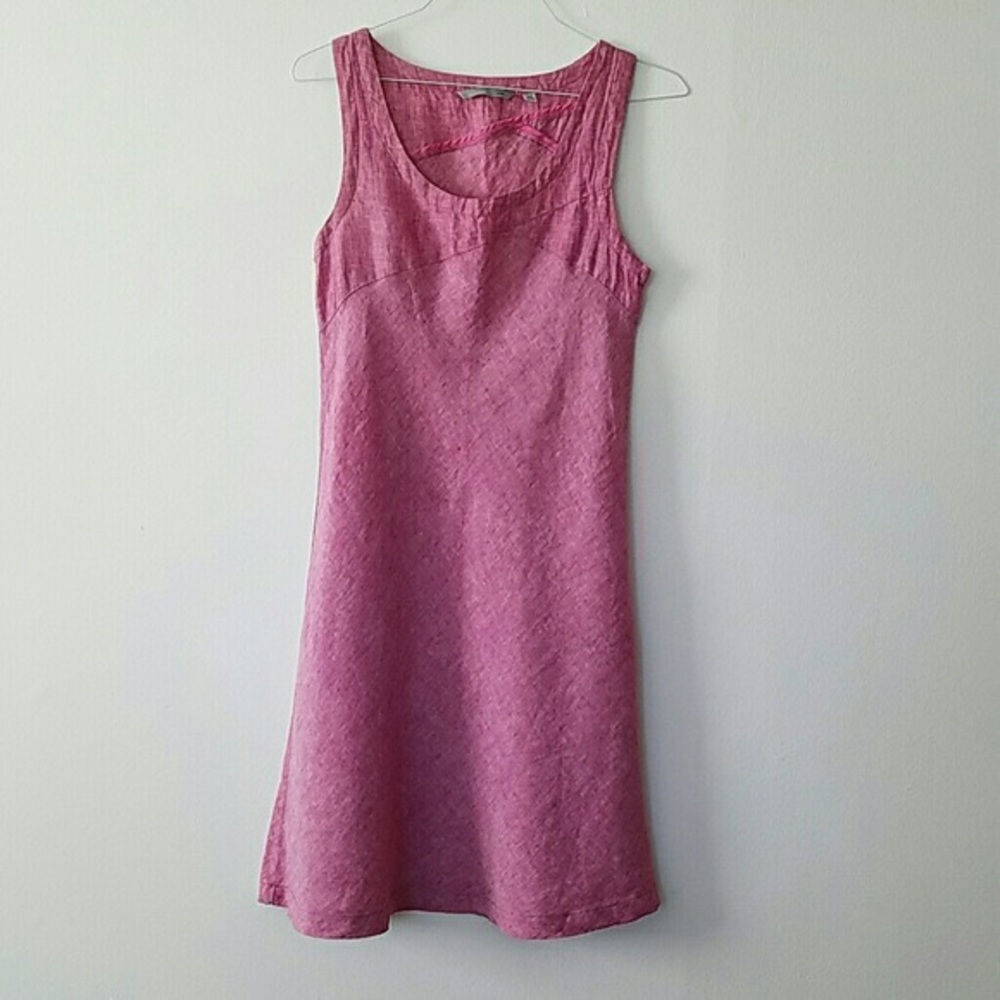 Horny Toad linen sheath dress